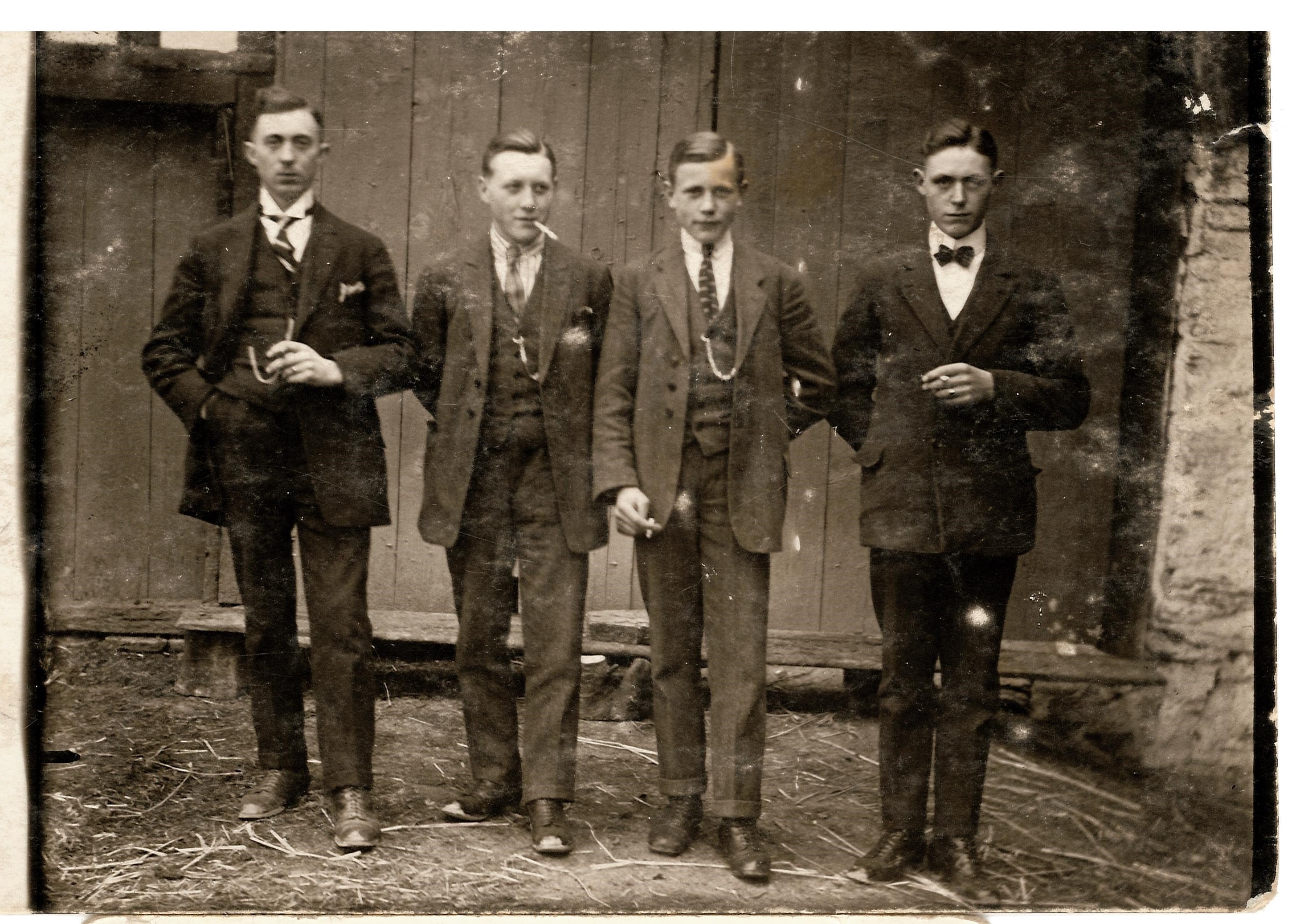 Mitglieder der Familie Aufmhoff 1920